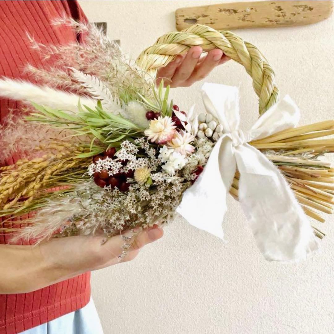 和装リースブーケ　ブーケ　ブートニア