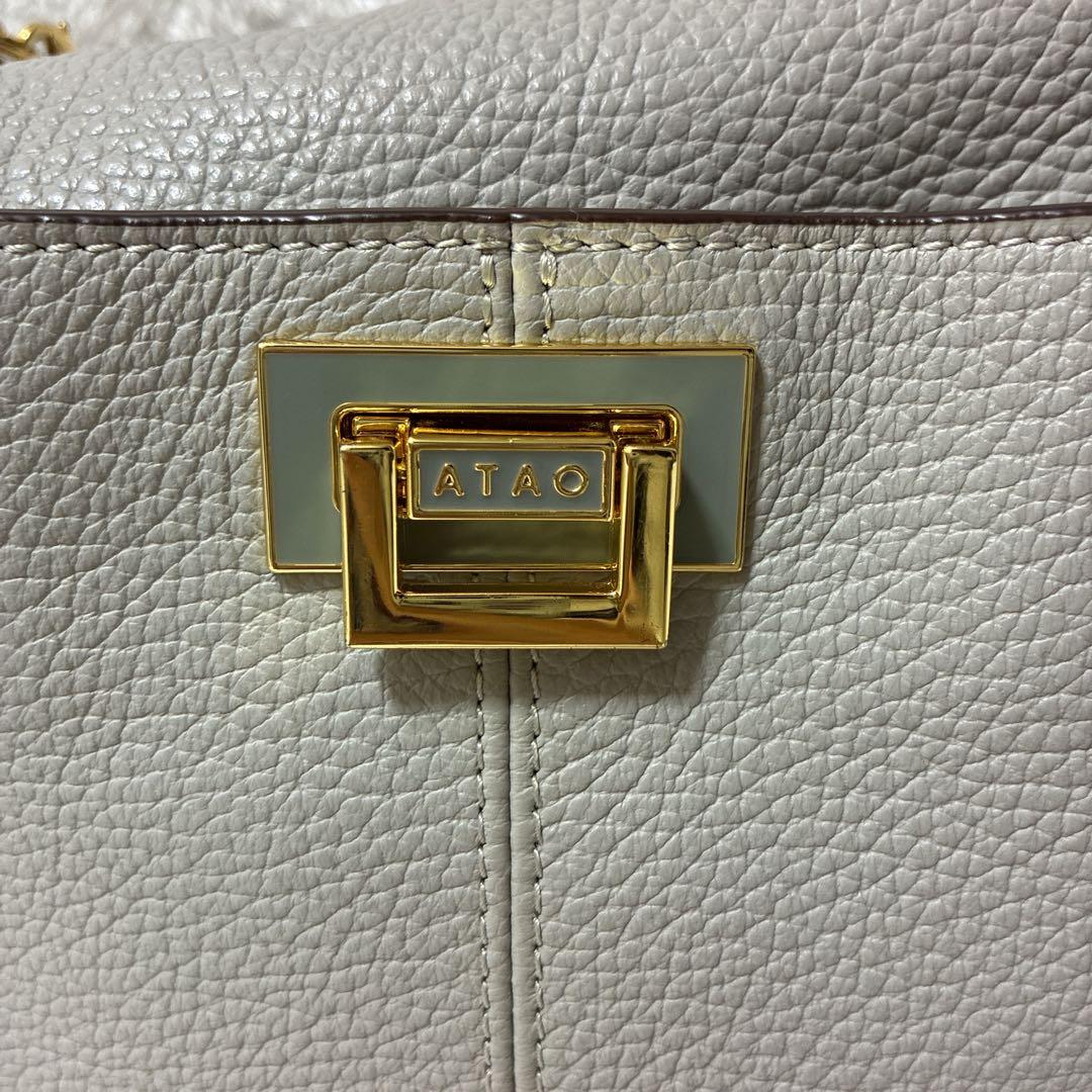 ち*ん様 美品 ATAOアタオ ウィークエンド ショルダーバック　2way グレ