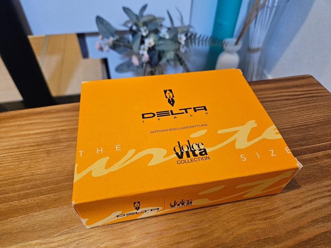 DELTA Dolce Vita mini 万年筆 オレンジ