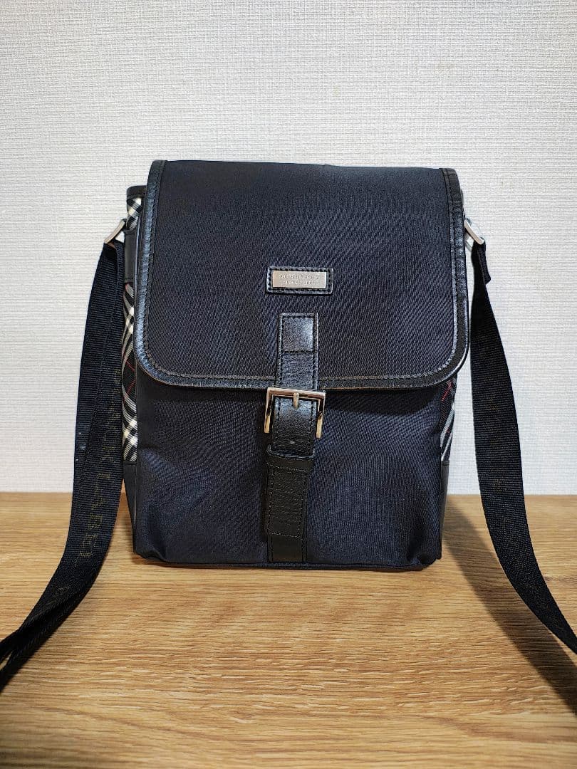 sanzoku　Burberry　BLACK LABEL ショルダーバッグ