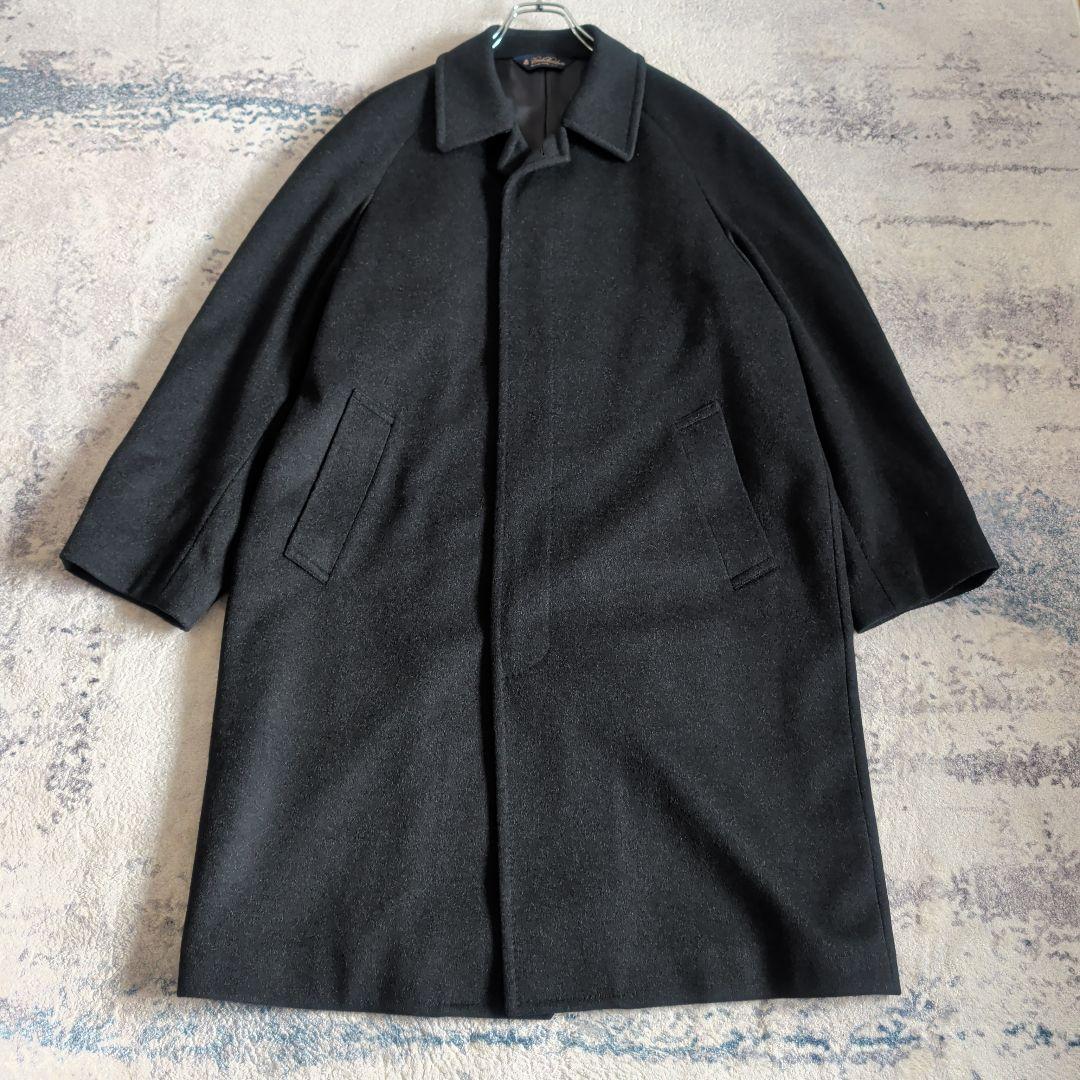 極美品 Brooks brothers ウールカシミヤ ロングコート