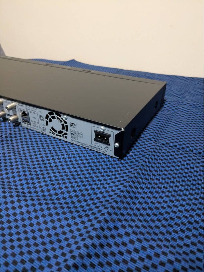 SHARP ブルーレイレコーダー ブラック