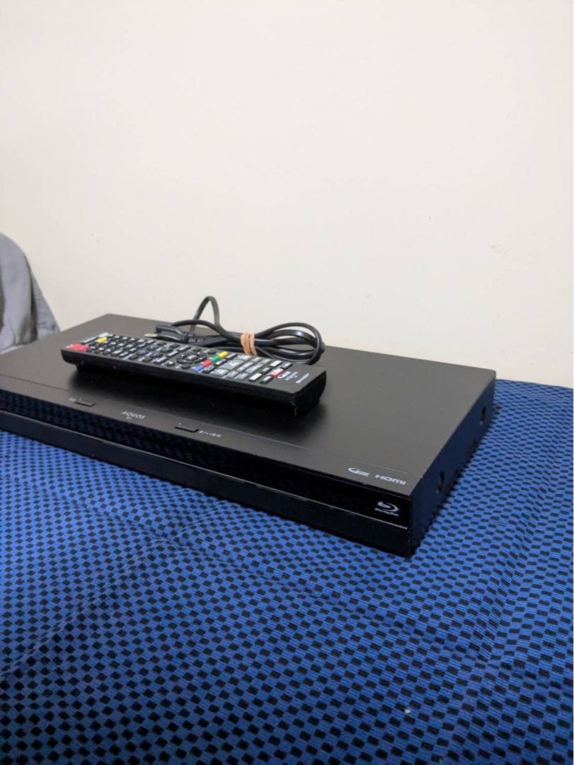 SHARP ブルーレイレコーダー ブラック