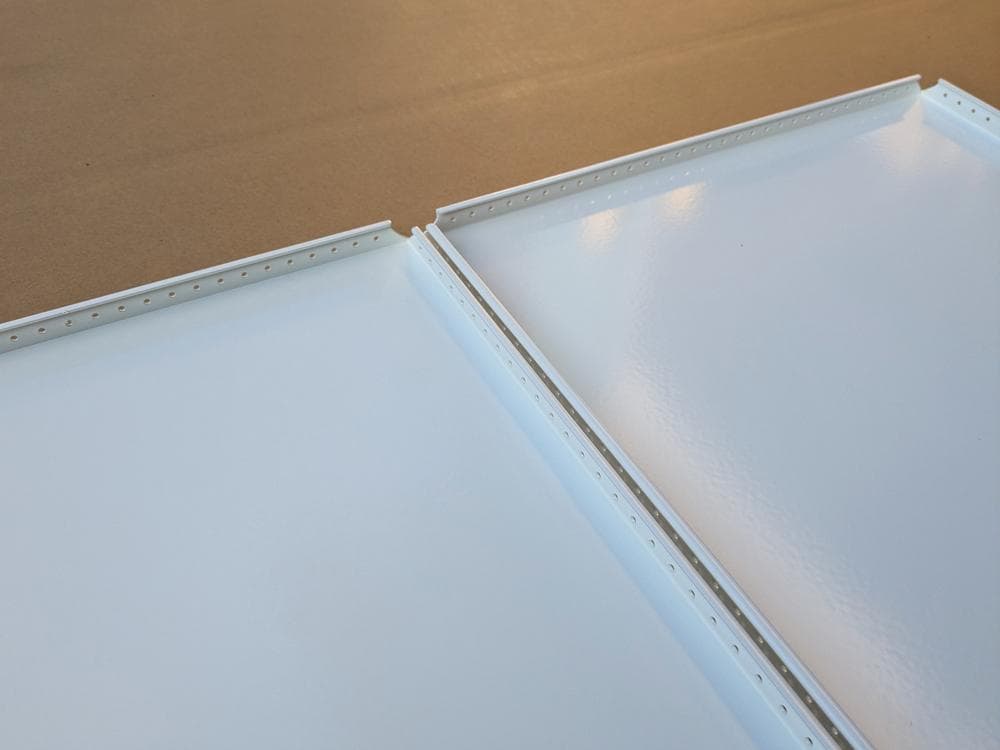 USMハラー用パーツ パネル 板 33.5x33.5cm 部品 パーツ 白 2枚