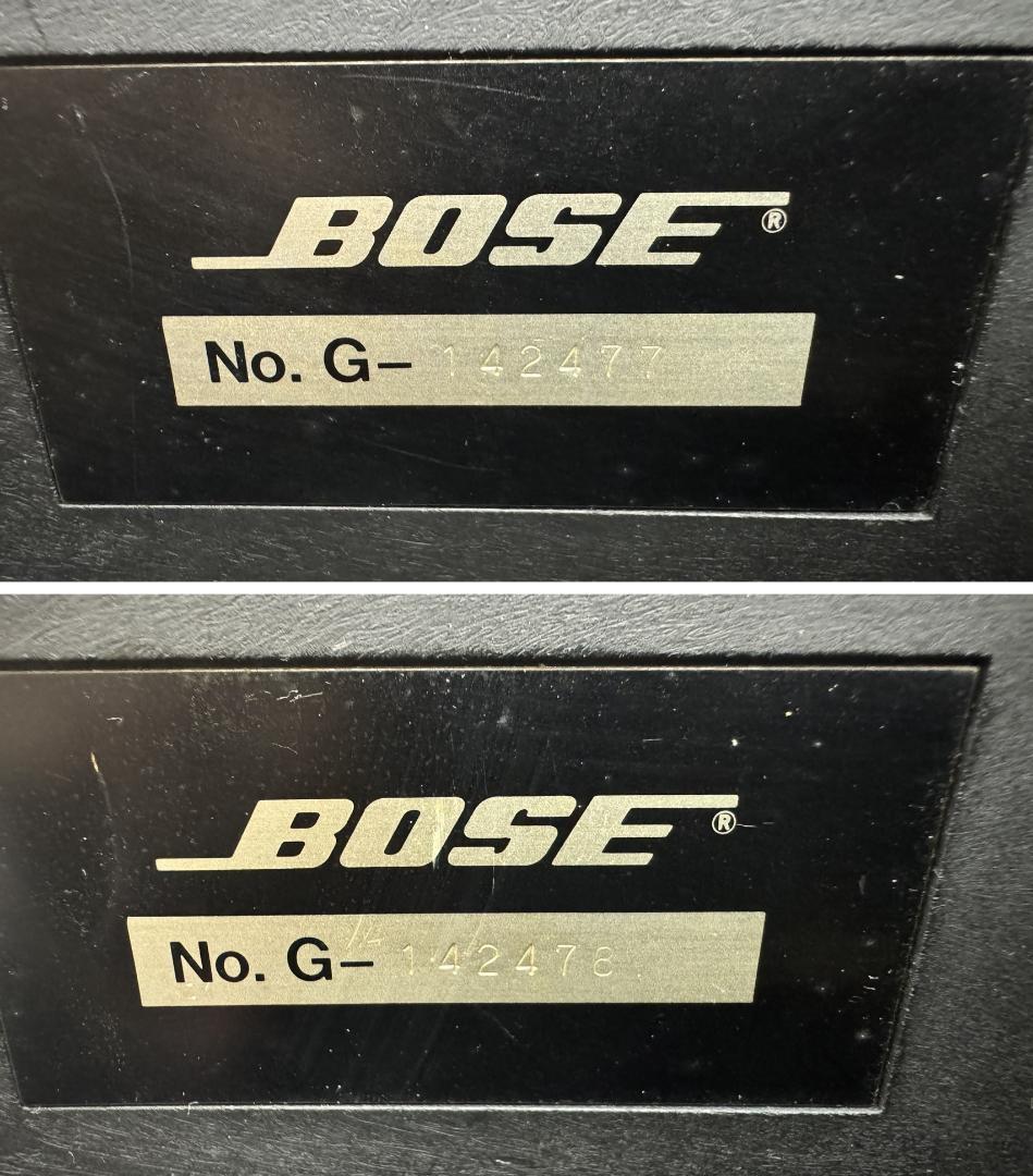 ☆BOSE　ペアスピーカー　101MM　連番　ボーズ