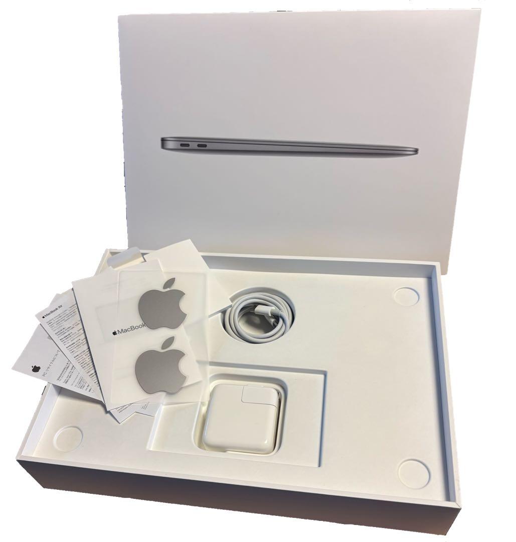 【箱＆充電器付き】MacBook Air 2020 8GB/256GB グレー