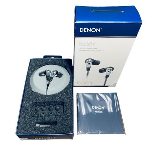 デノン Denon AH-C820 カナル型イヤホン AH-C820-BK