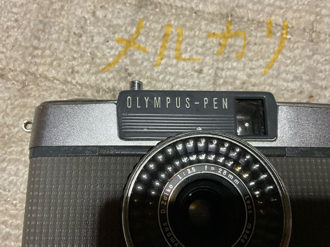 オリンパス-PEN。EE-2。【塗装剥がれ有り、汚れあり、作動不確認】。