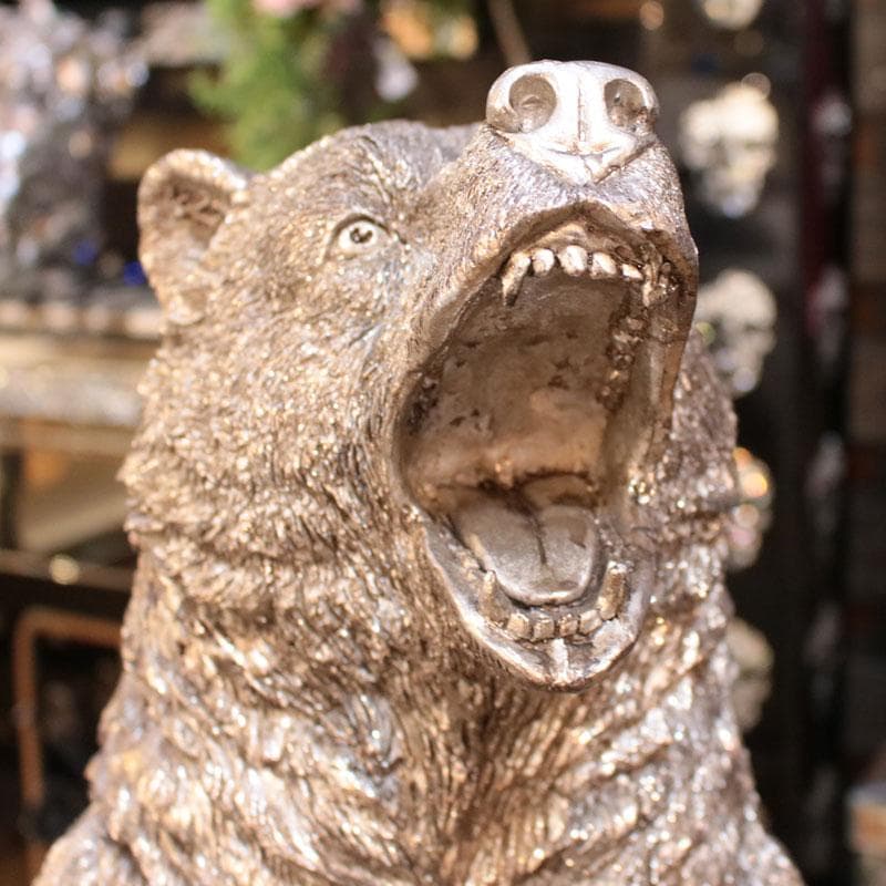 スタンディングベア 置物 熊 大型インテリアオブジェ 143-138-020