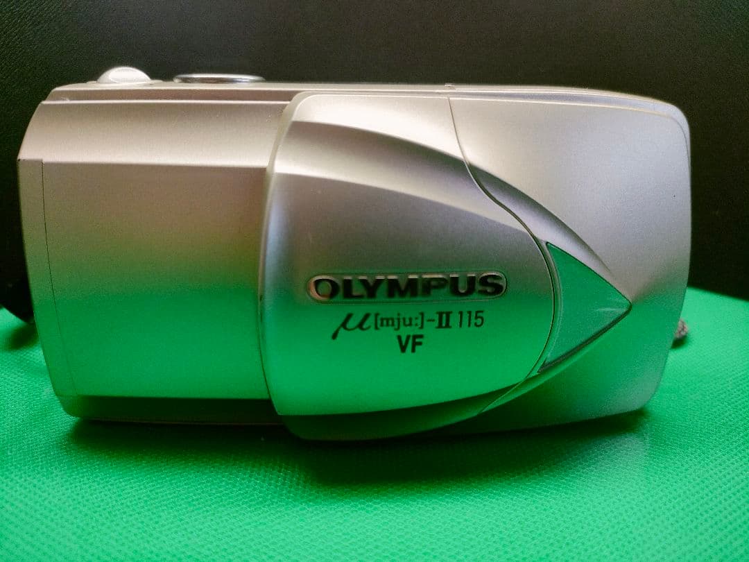 ☆美品☆OLYMPUS　µ-Ⅱ 115VF コンパクトフィルムカメラ　新品電池有