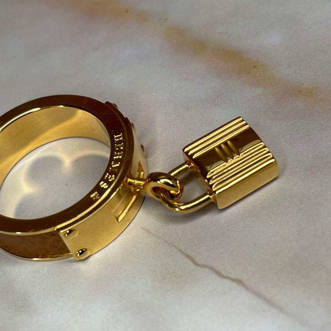 【美品】 HERMES エルメス ケリー スカーフリング