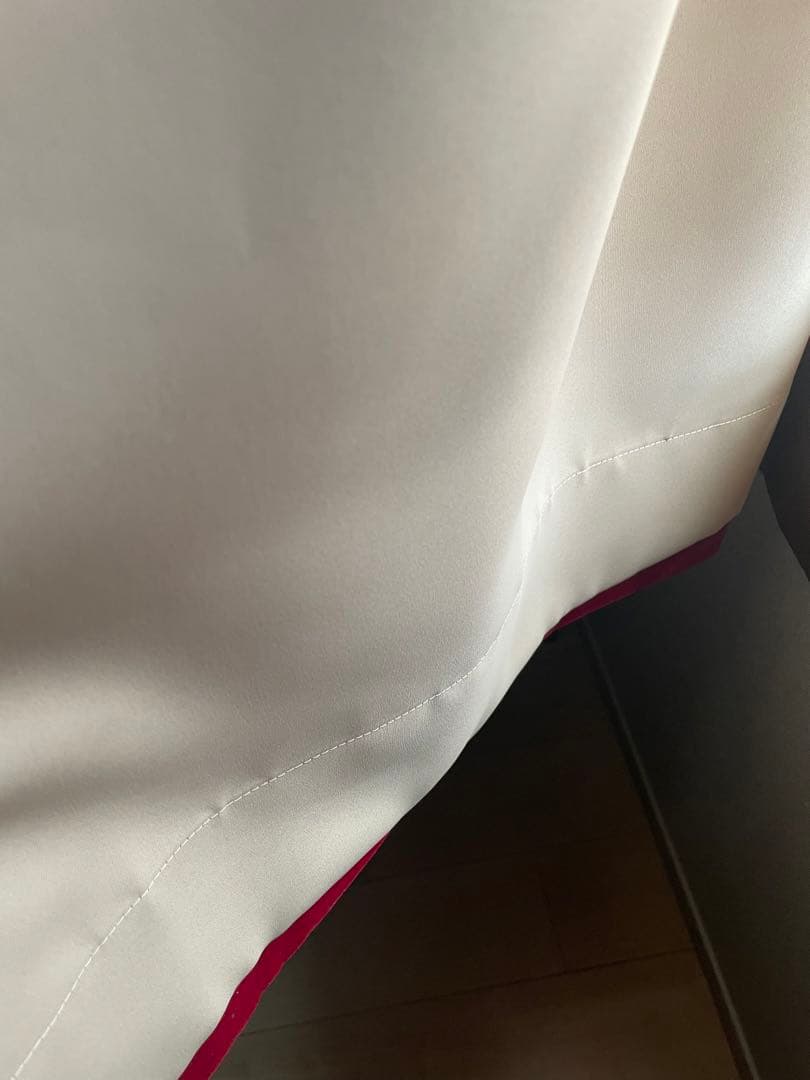 真紅オーダー遮光カーテン２セット