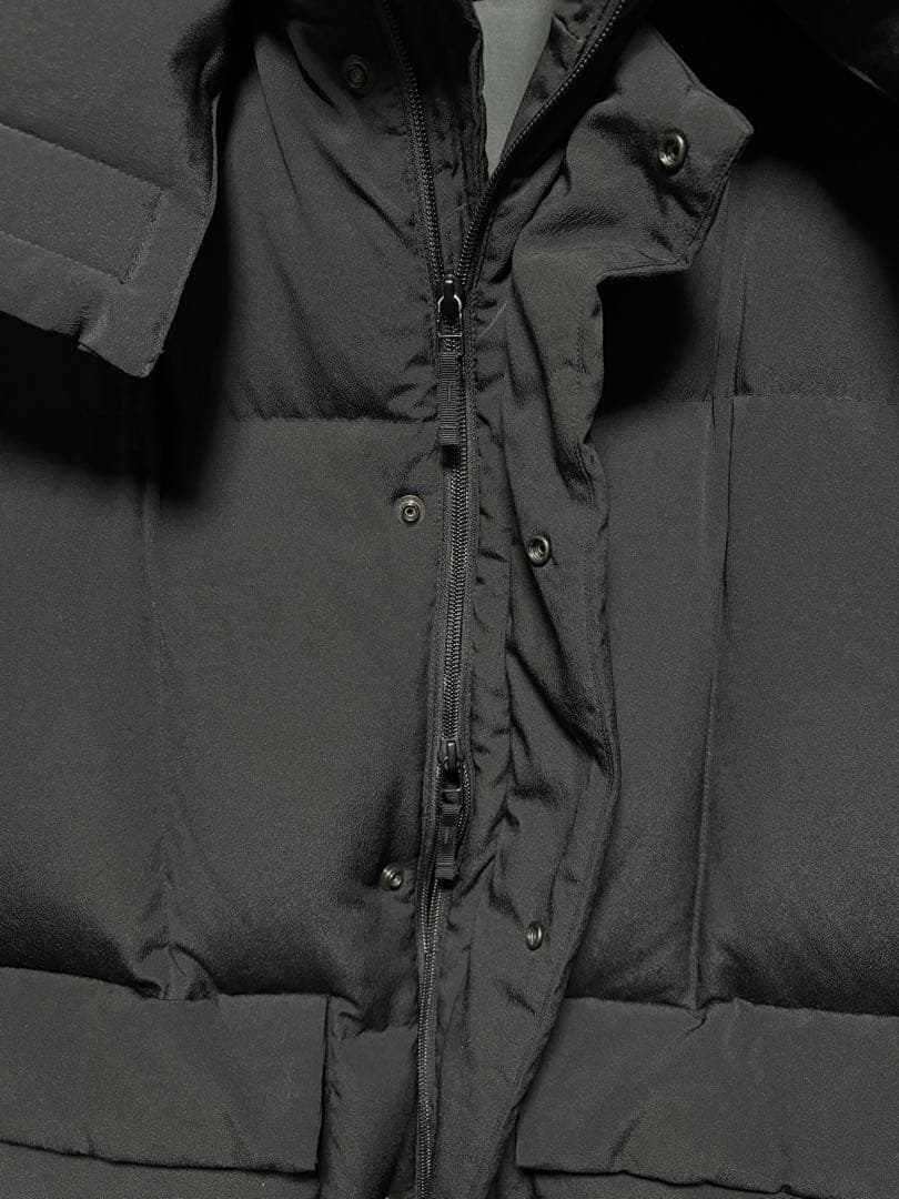 美品 MIZUNO × comme ca ism ブラック ダウンジャケット