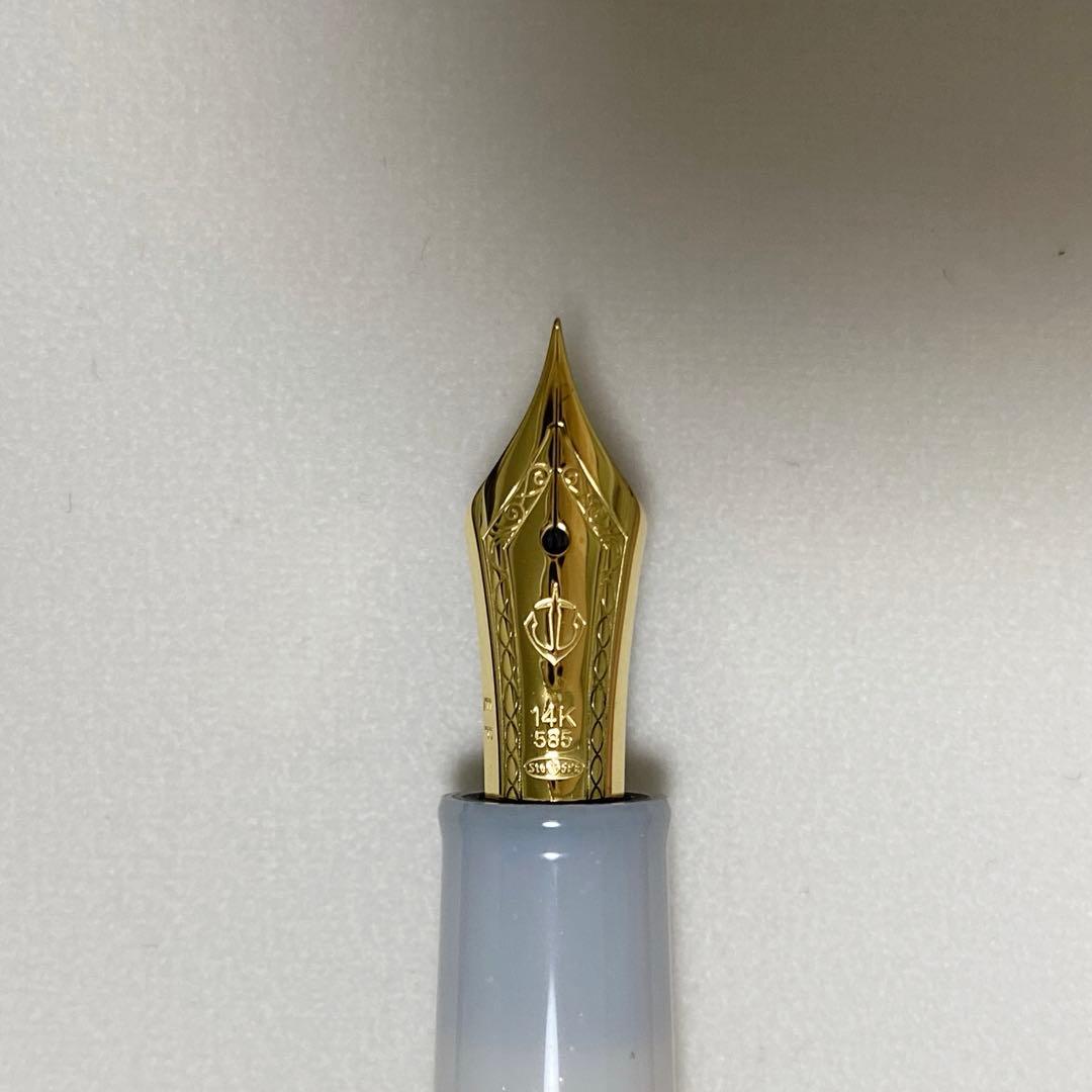 セーラー万年筆 EF 14金 四季織 垂雪 プロギアスリム