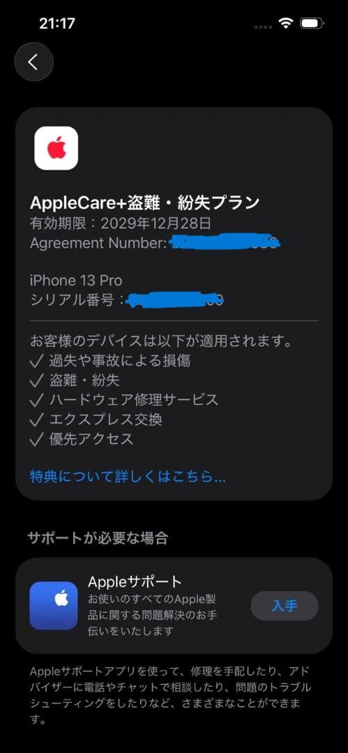 iPhone 13 Pro シルバー 256GB