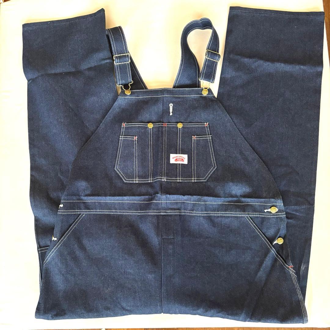 z655新品ラウンドハウス オーバーオール 46x32 大きいサイズ！