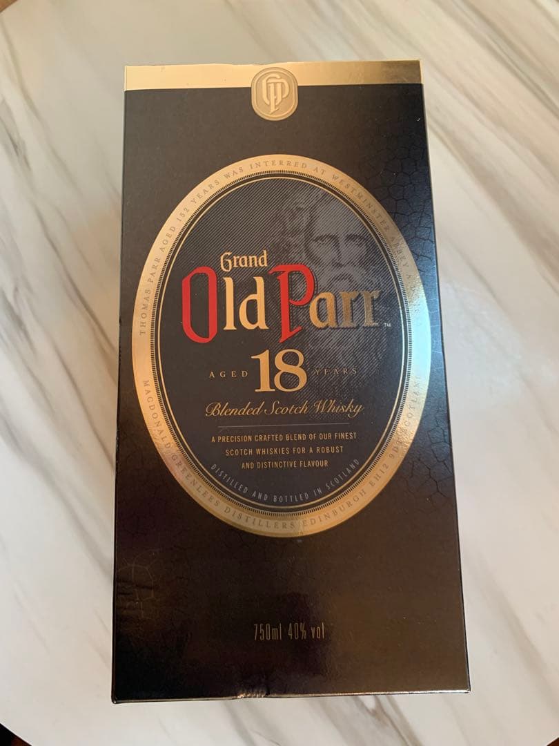 タッキーGrandOld Parr18750ml 40%オールドパー18年