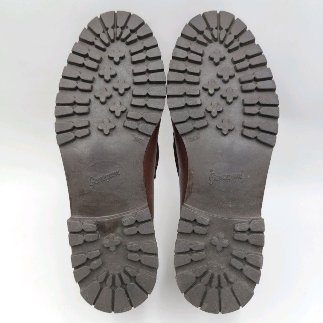 GUCCI グッチ ホースビット 厚底 ローファー ブラウン UK7 本革