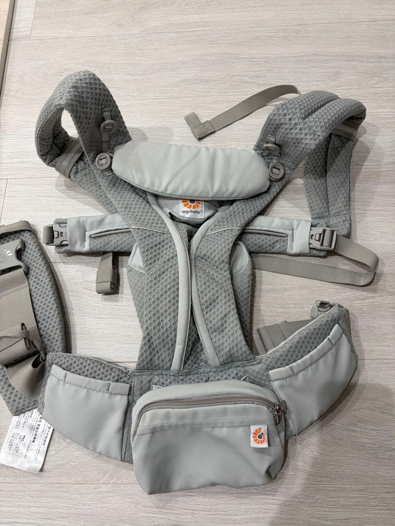 エルゴベビー 抱っこ紐 オムニブリーズ グレー