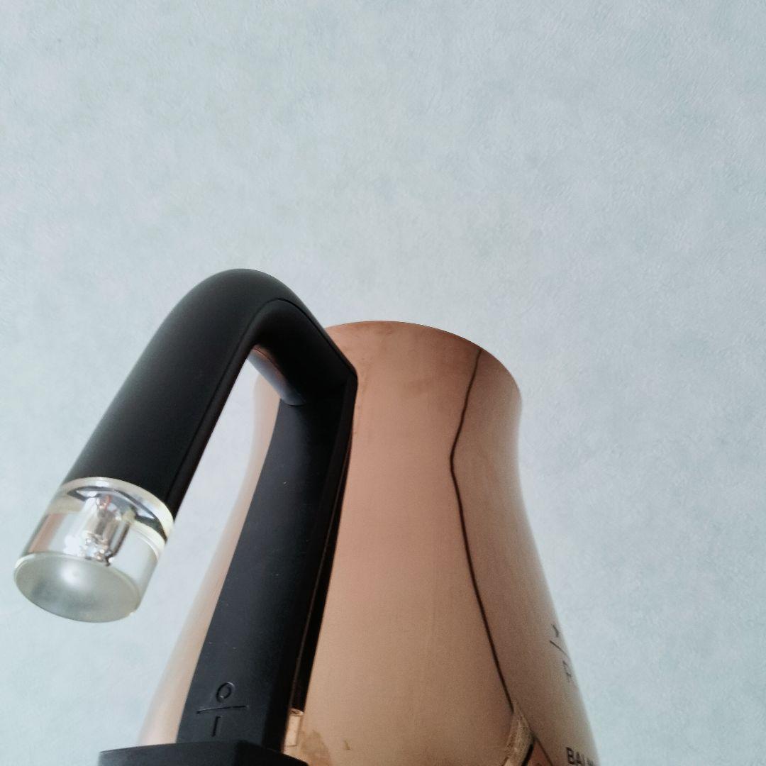 【スタバコラボ】2022年製　BALMUDA 電気ケトル スターバックス　483