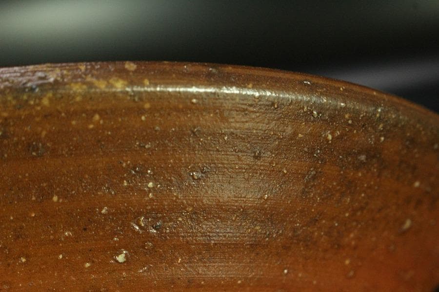 古美術 金重陶陽作 備前 皿 共箱 美品(K-YC568)