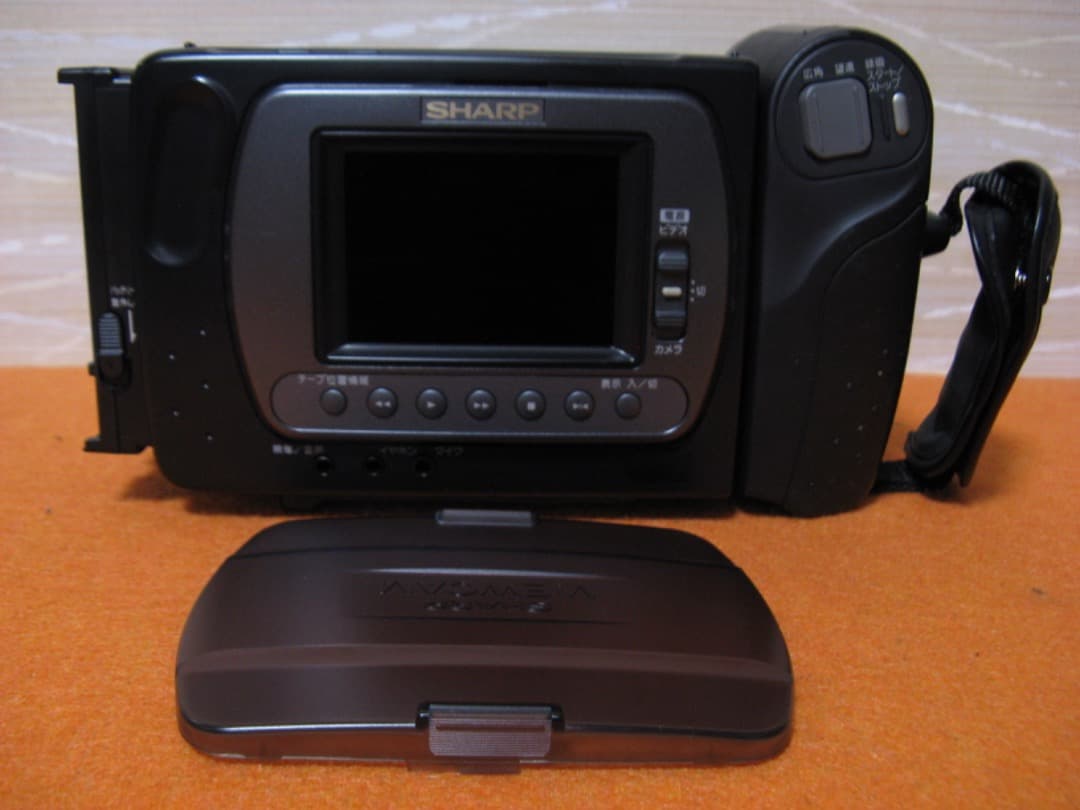動作OK❗️☆シャープの液晶8ミリビデオカメラ・VL-EL310