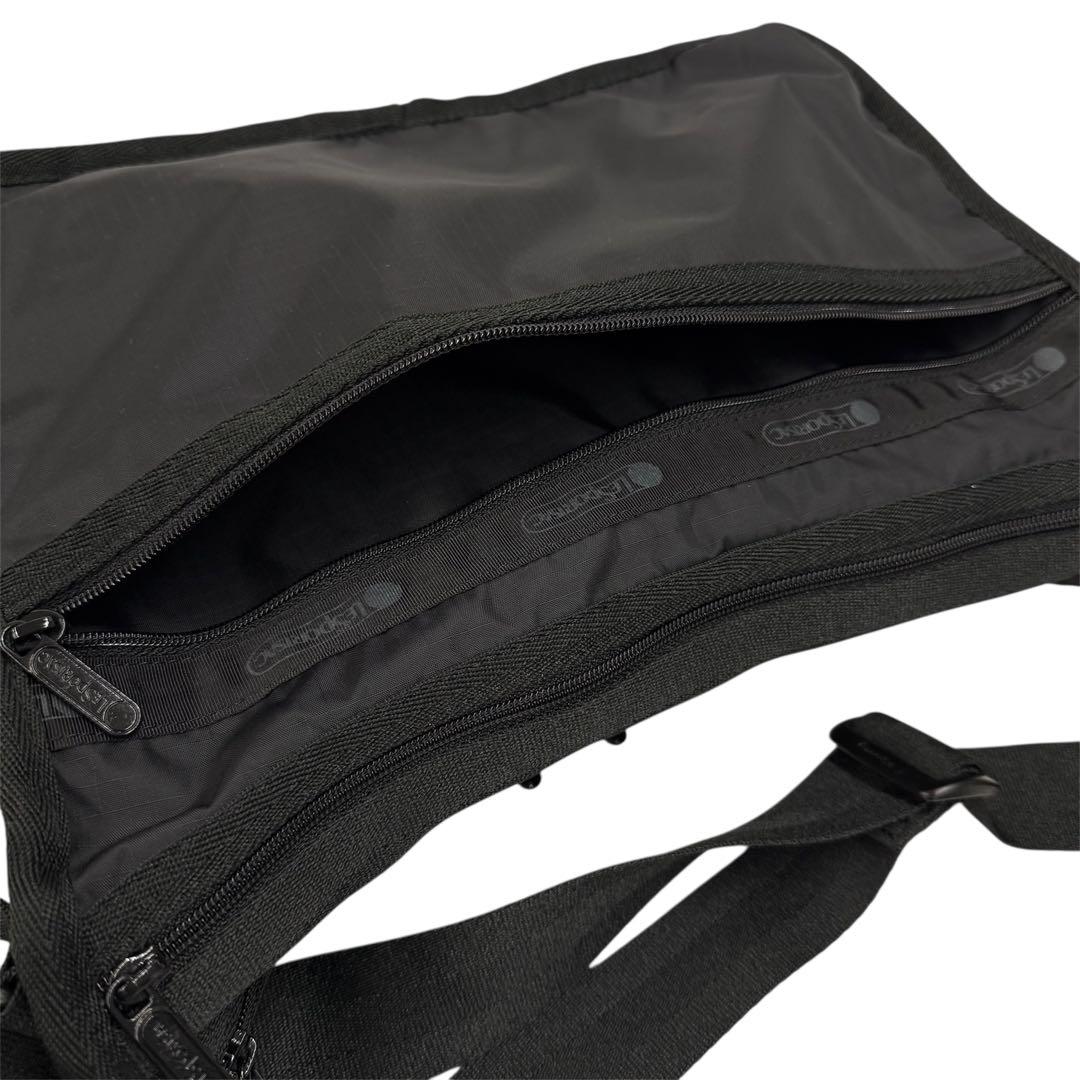 【美品】LeSportsac レスポートサック ショルダーバッグ ブラック