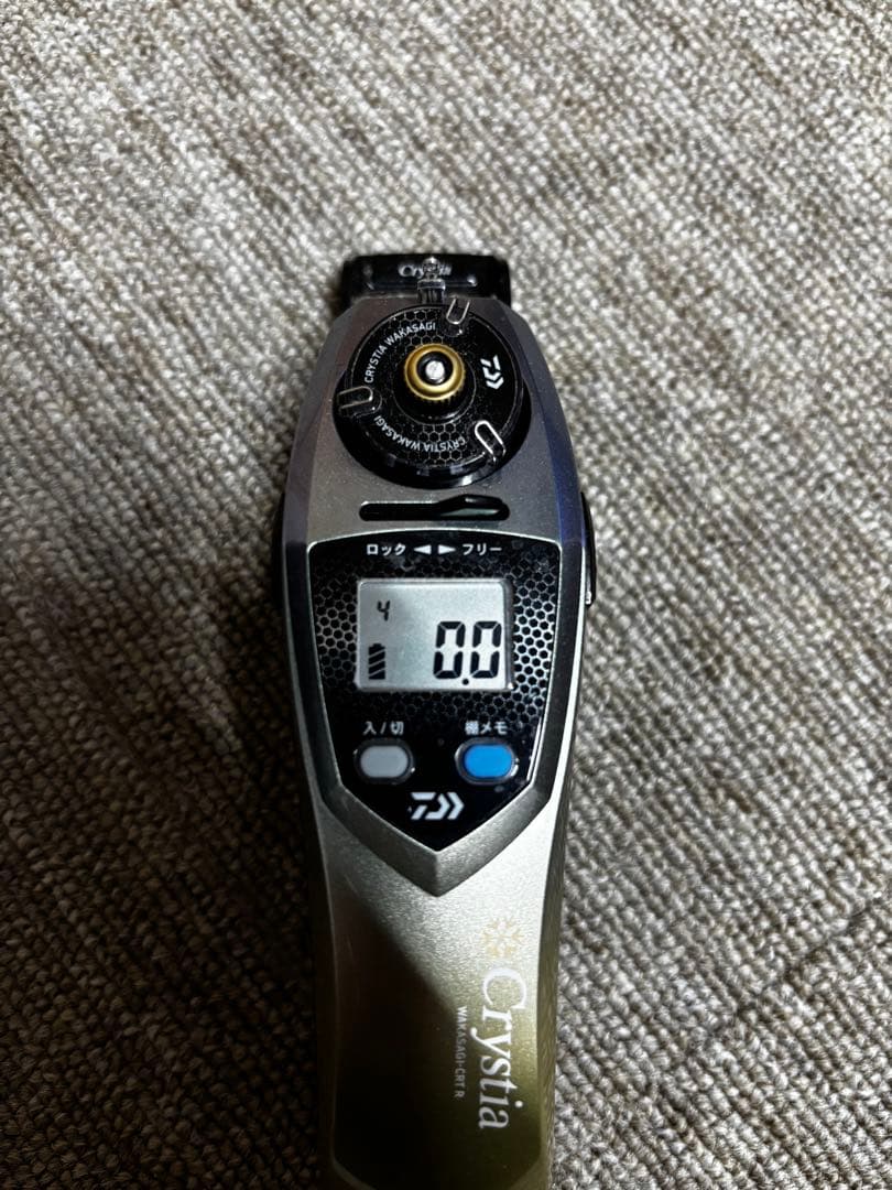 Daiwa Crystia ワカサギ　crt-r ふんばるレッグ　外部電源仕様②