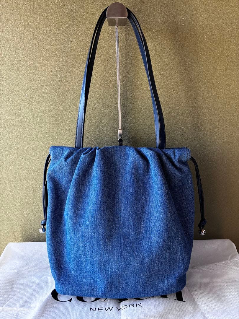 コーチ　フェイ　ドローイング　デニムショルダー