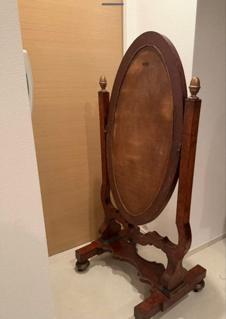 ロイズアンティークス　シュバルミラー　店舗什器などに　アンティーク　ヴィンテージ