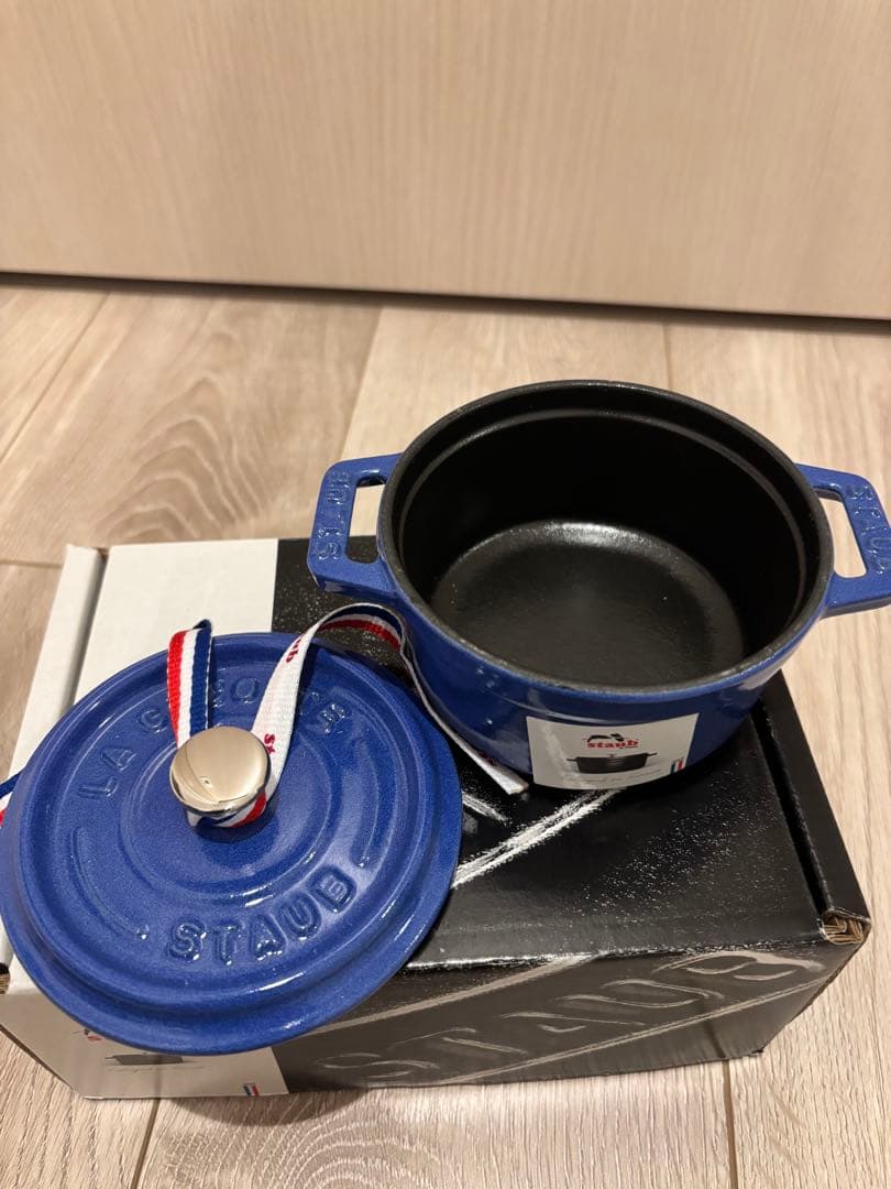 STAUB ラウンドココット ブルーベリー &ミント