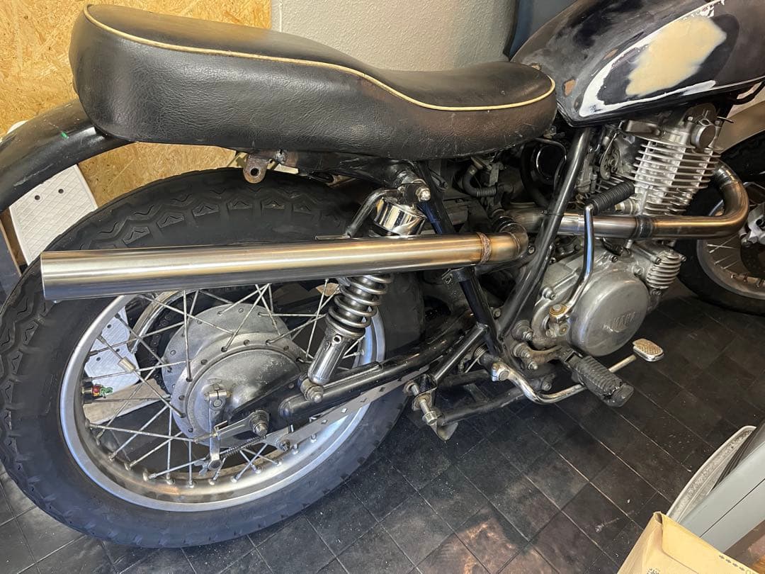 yoshihirosr400 sr500 アップ中通しマフラー　1jr