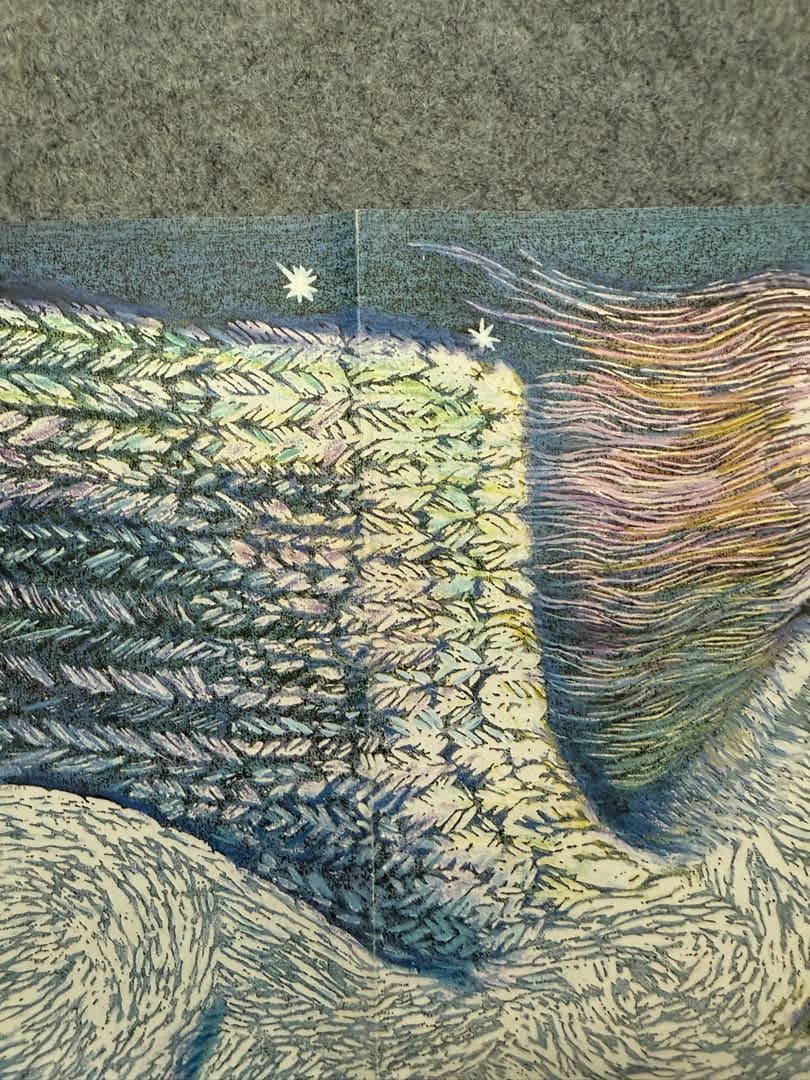 魔女の宅急便　ポスター　ウルスラの絵　アニメージュ　1989年9月号付録