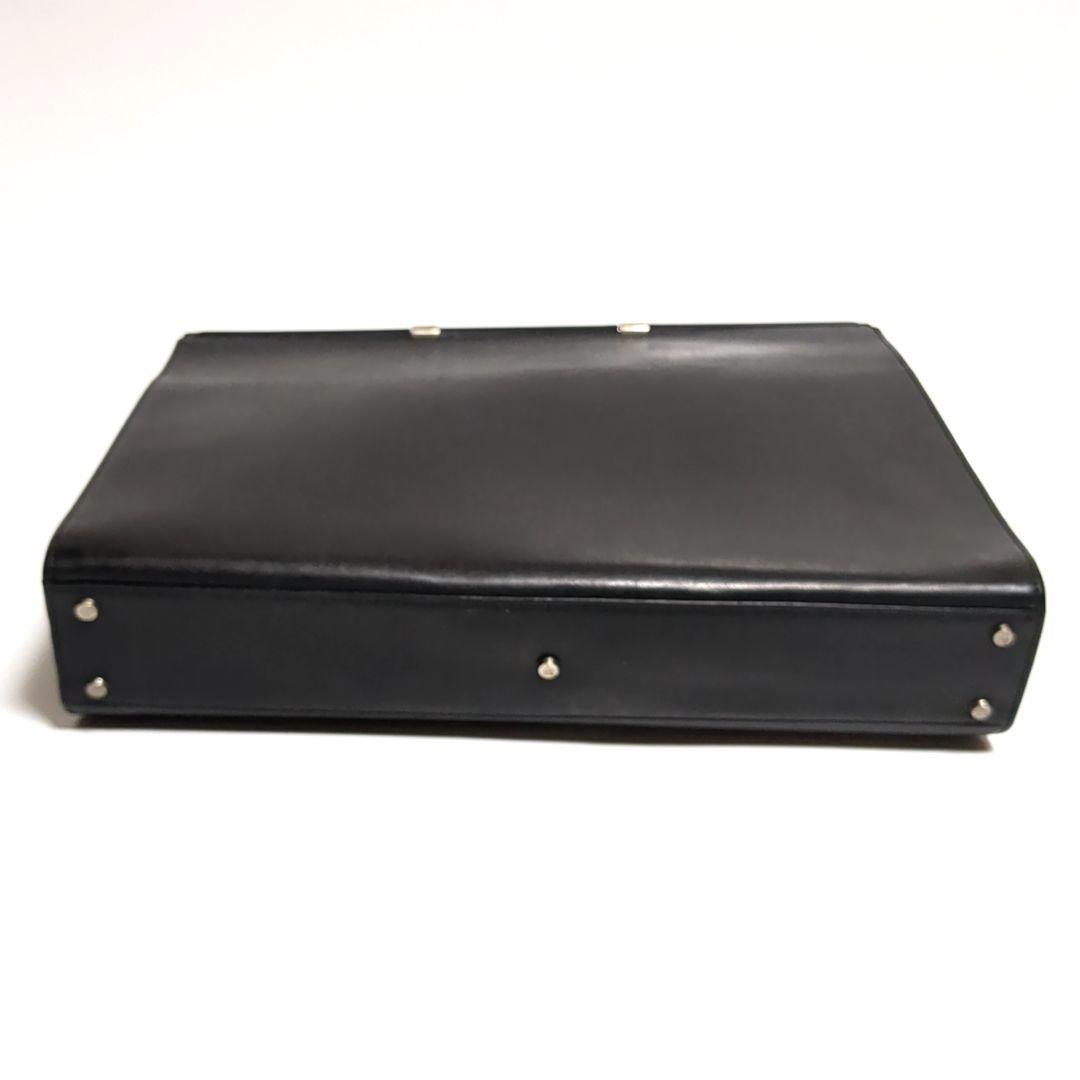 ✨BURBERRY✨ビジネスバッグ チェック レザー ブラック