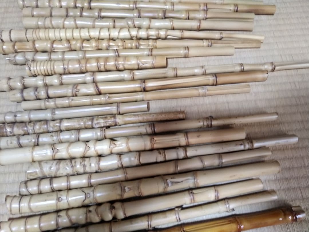 ランチュウ土佐錦等金魚メダカ用サデ網の柄27本セット