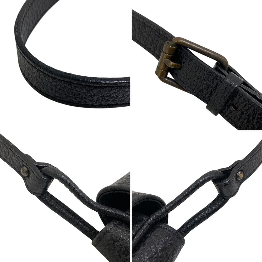 激レア 極美品 イヴサンローラン ショルダーバッグ オールレザー ヴィンテージ