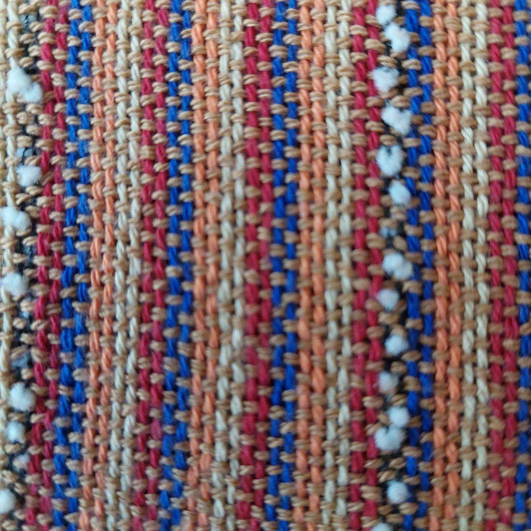 新品　　【手作り】　　【世界に１つだけ】の　さをり織りのれん　【2点】