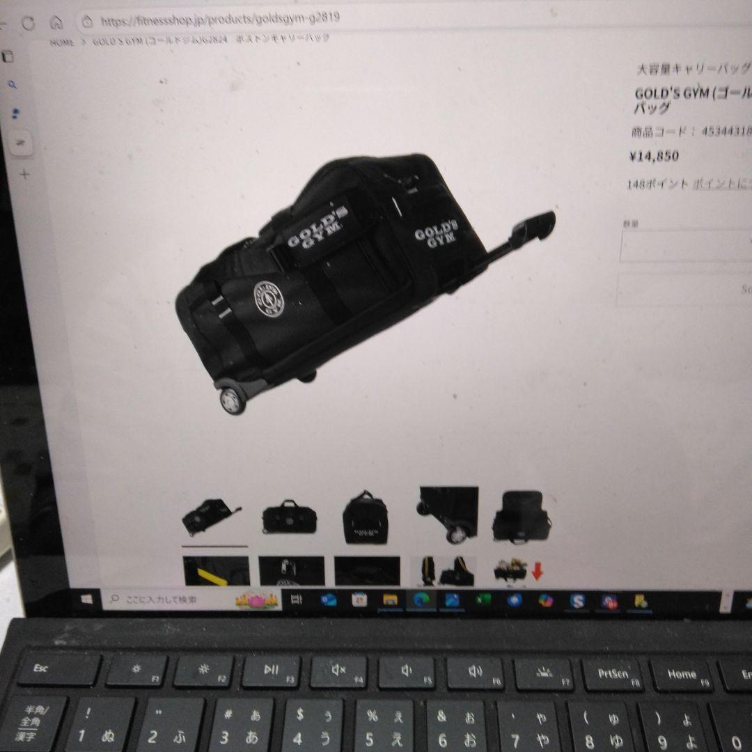 未使用 黒 ゴールドジムキャリーカート