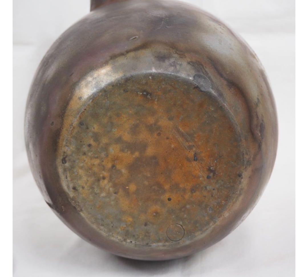 送料無料　明治期　木村長十郎友敬作　備前水注/茶注/水差し　茶道具