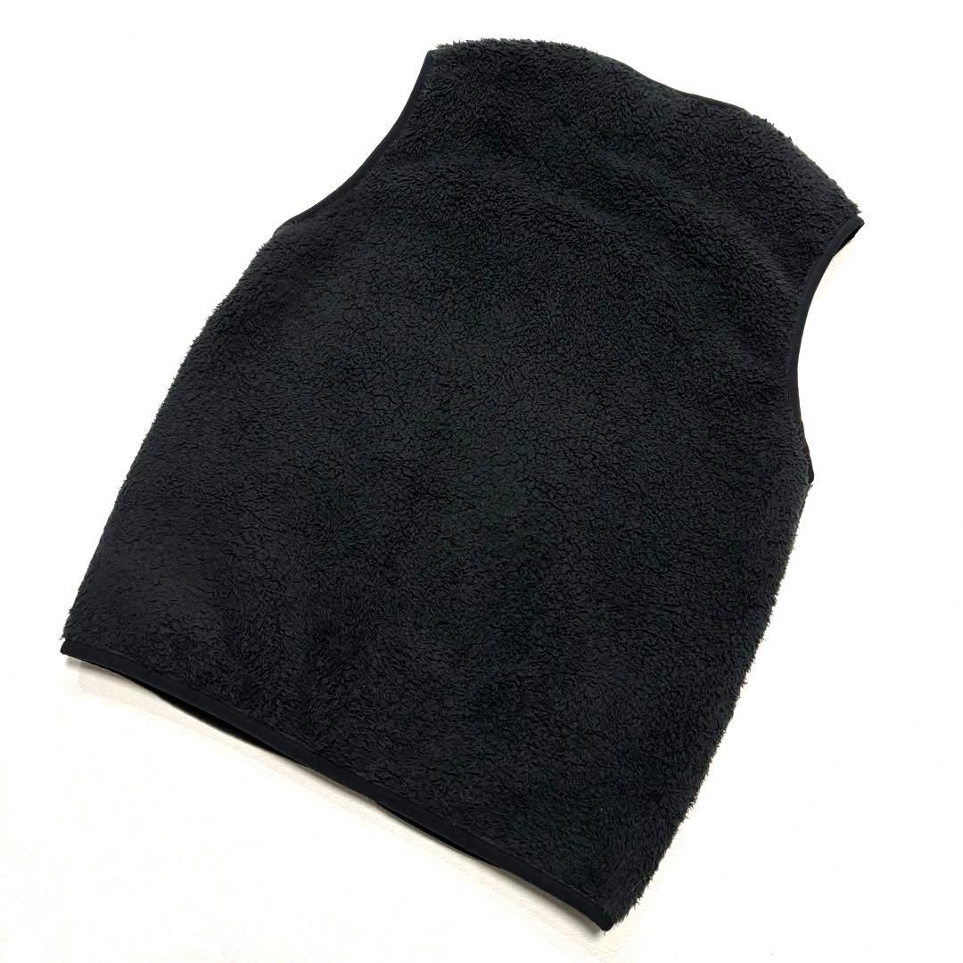 M 黒 Patagonia パタゴニア ロスガトス ベスト ボア フリース