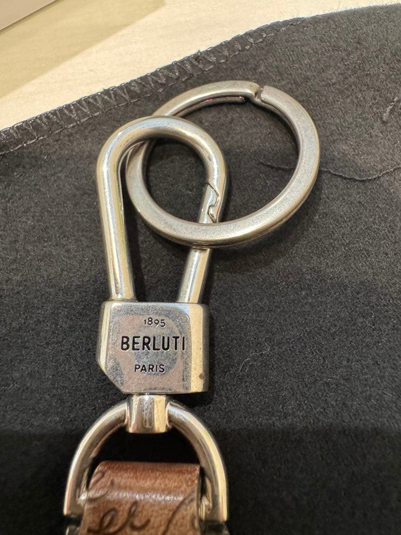 ベルルッティ スプーン型キーホルダー Made In Italy シューホーン