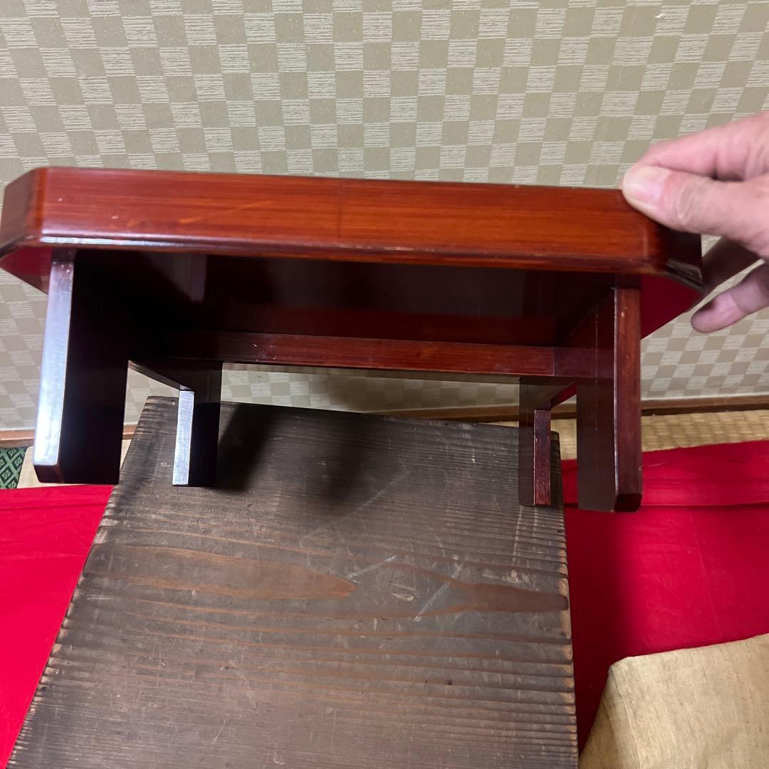 古美術　三井家伝来　嘉永元年箱書　春慶杯台