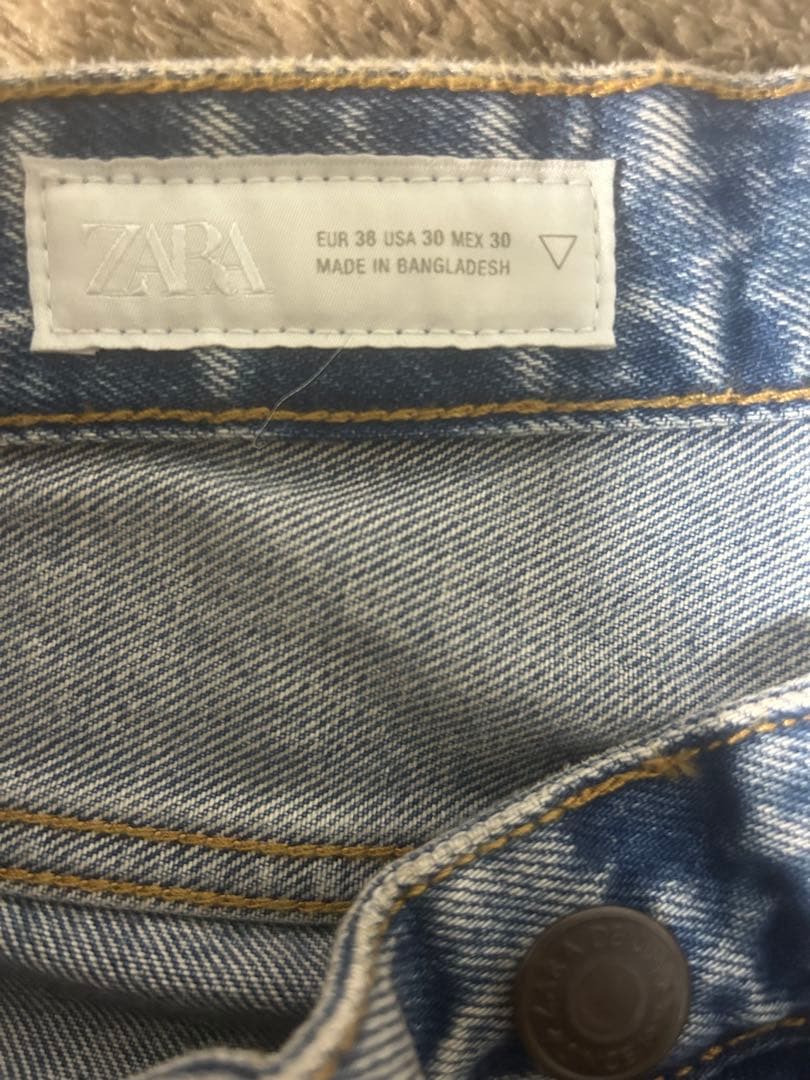 ゆ*き様 ZARA バギーデニム　ストレート　ストリート　used加工