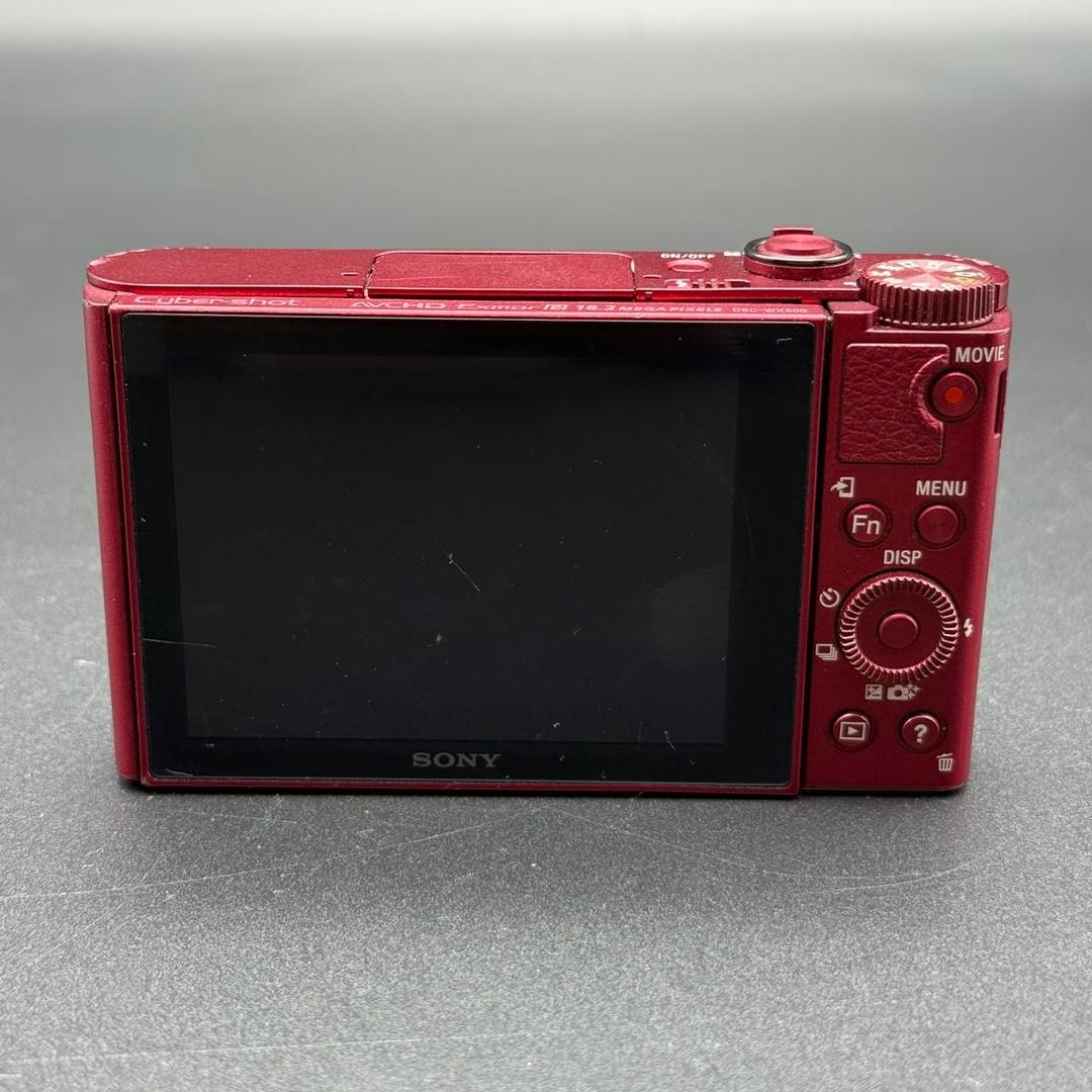 【ジャンク品】 SONY DSC-WX500 レッド　本体のみ