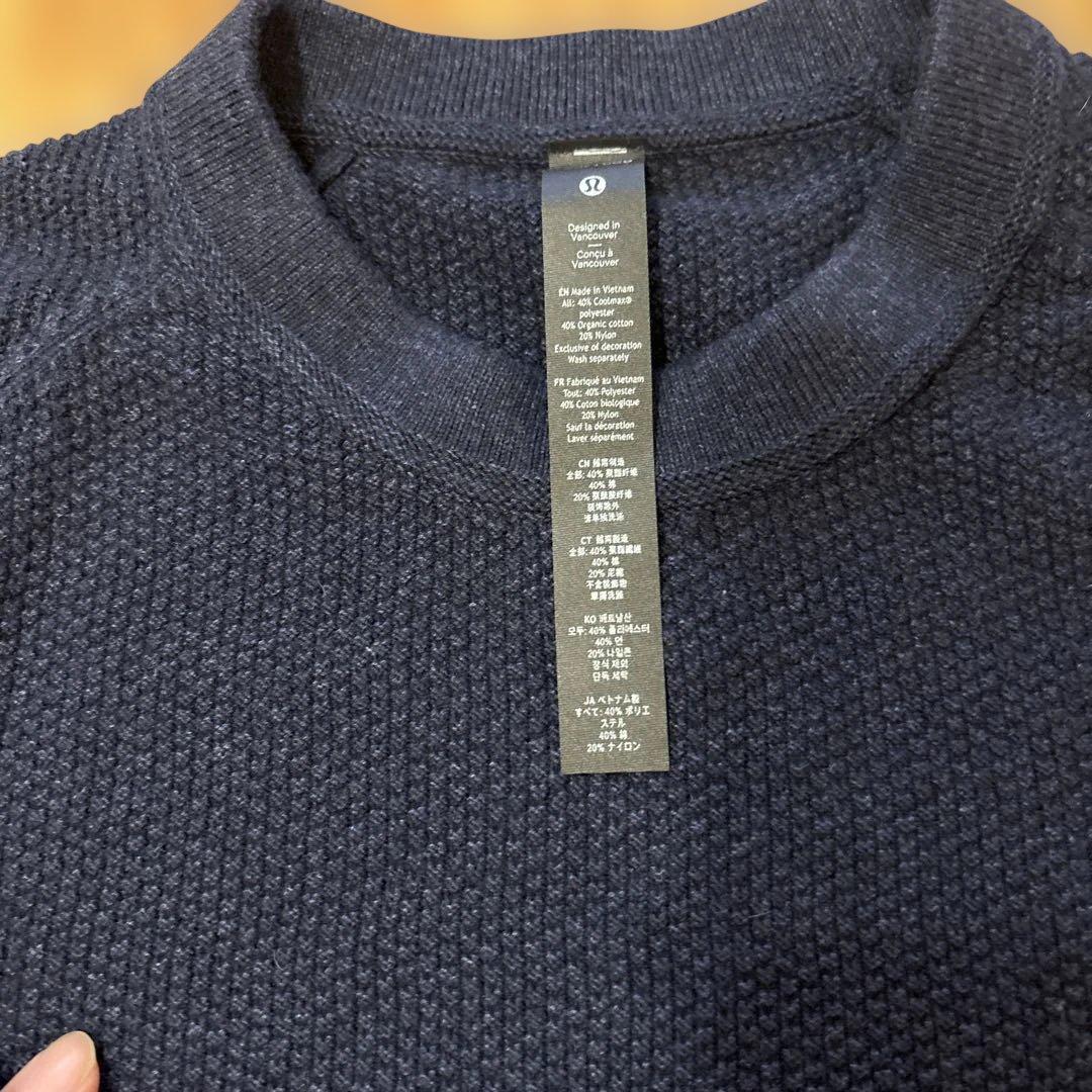 Lululemon セーター　Lサイズ　新品