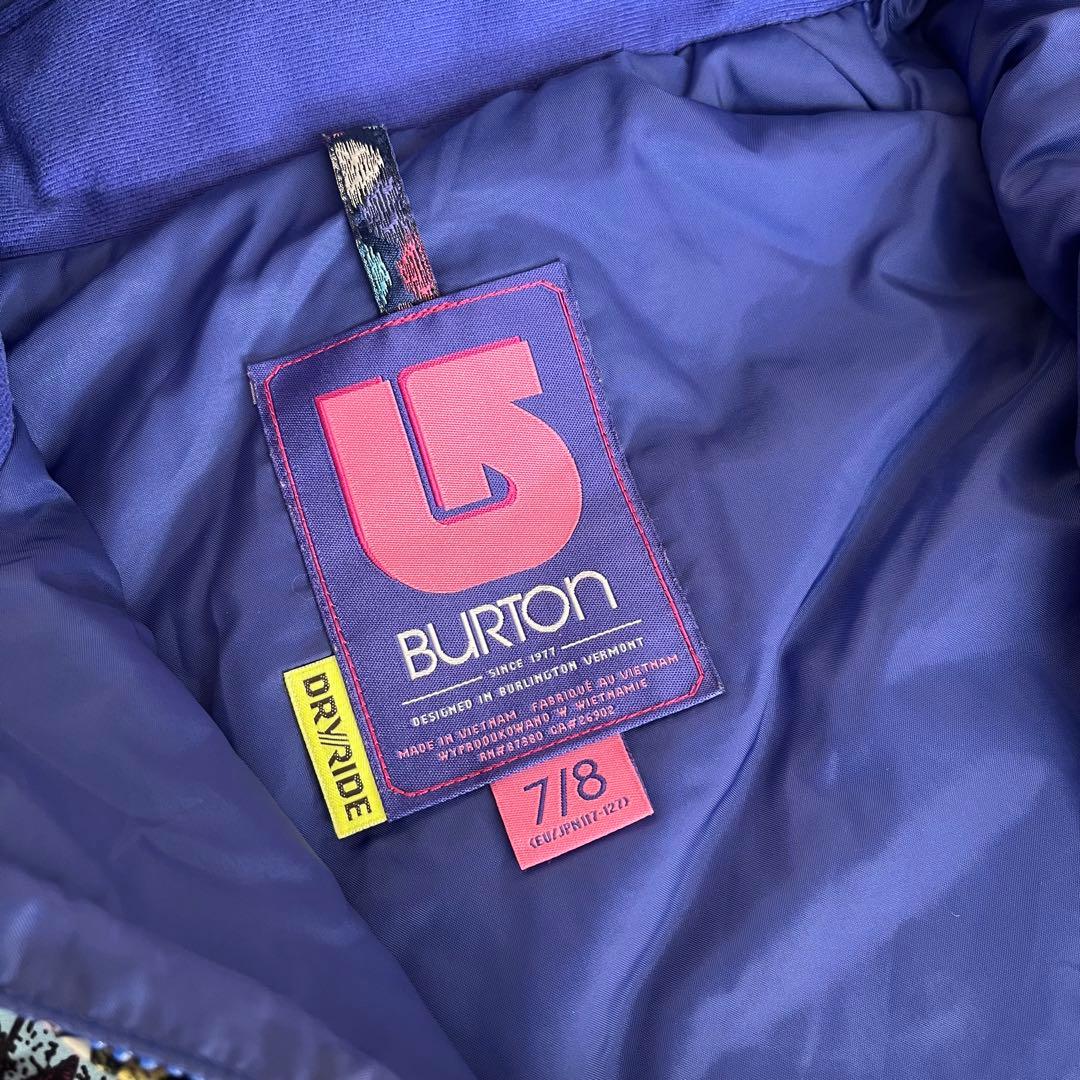 美品BurtonバートンGIRLS つなぎ　スノーボードウェア130 スキー