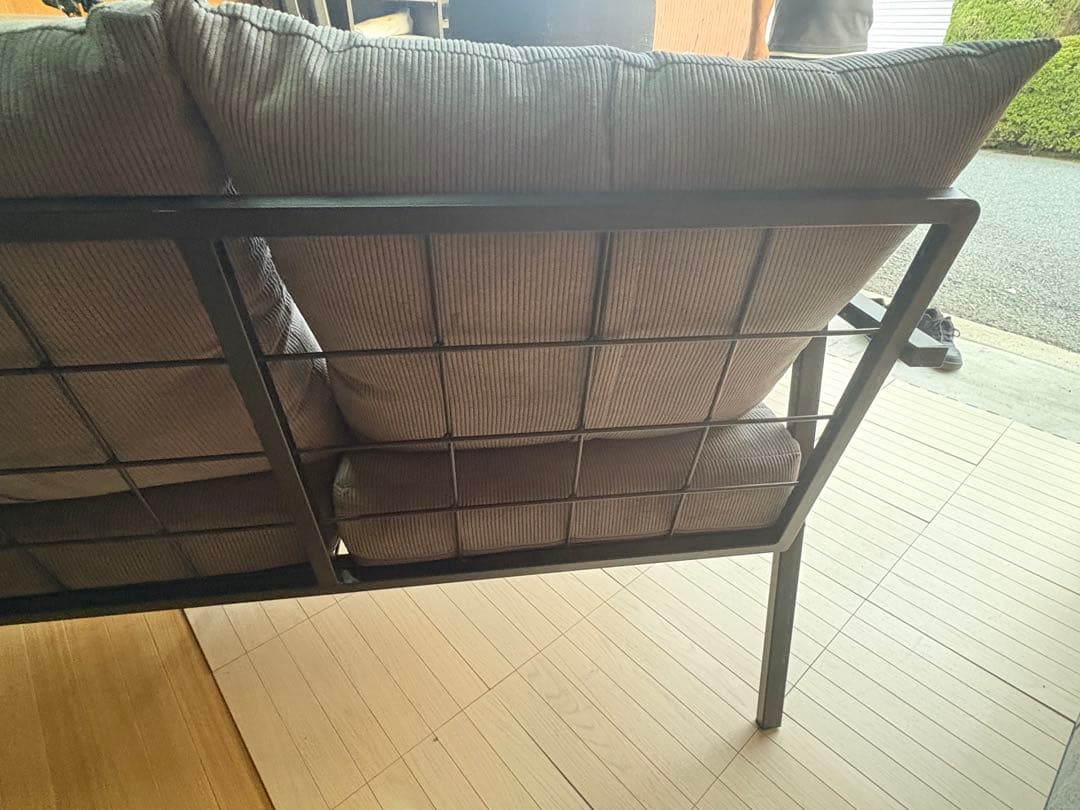 東谷　ソファ3P RTO-463 3人掛けソファ ソファー スチール