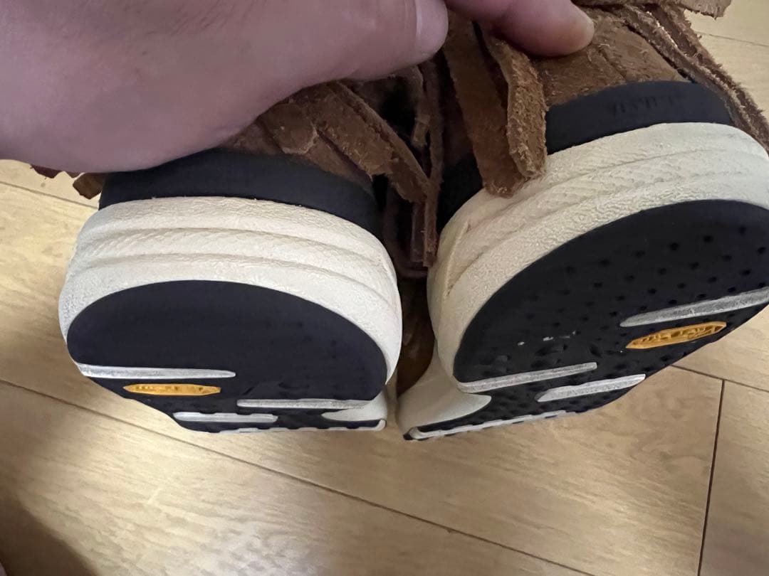 靴 VISVIM YUCCA MOC SHAMAN VEG SUEDE US8