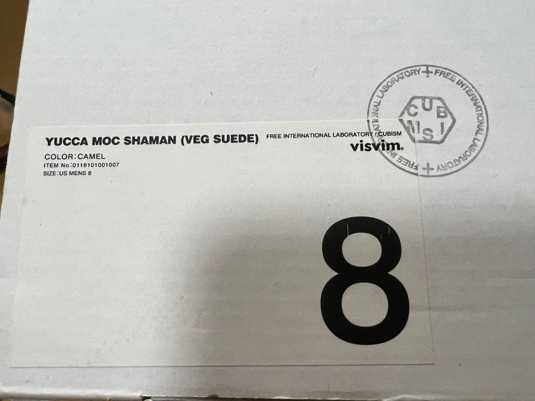 靴 VISVIM YUCCA MOC SHAMAN VEG SUEDE US8