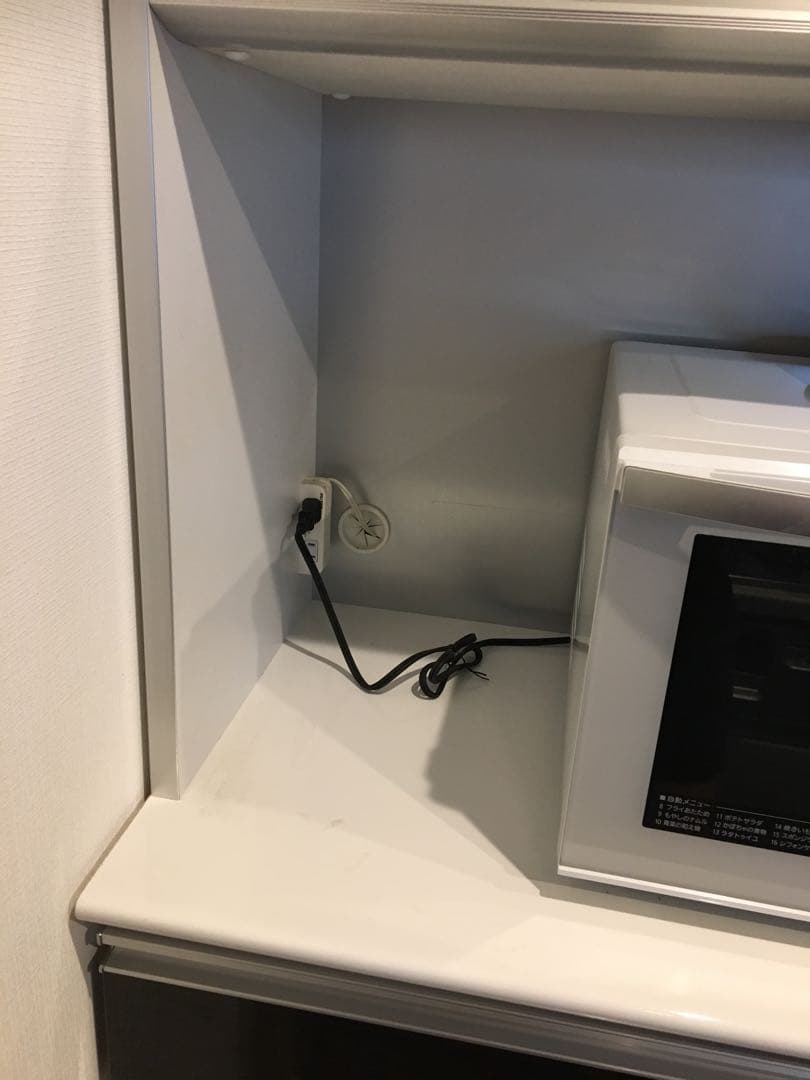 食器棚 キッチンボード　＊ゴミ箱収納付き